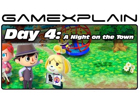 Animal Crossing: New Leaf - Day 4: A Night on the Town (3DS Video Preview)