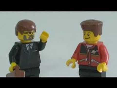 citizen journalists - A short stop-motionish low budget parody of the Mac vs PC advertisement series. sorta. Cue Citizen Journalism vs Traditional Journalism instead. [LEGO ftw lo...