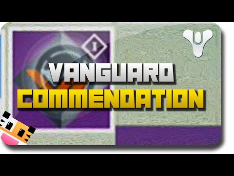 how to obtain vanguard commendation
