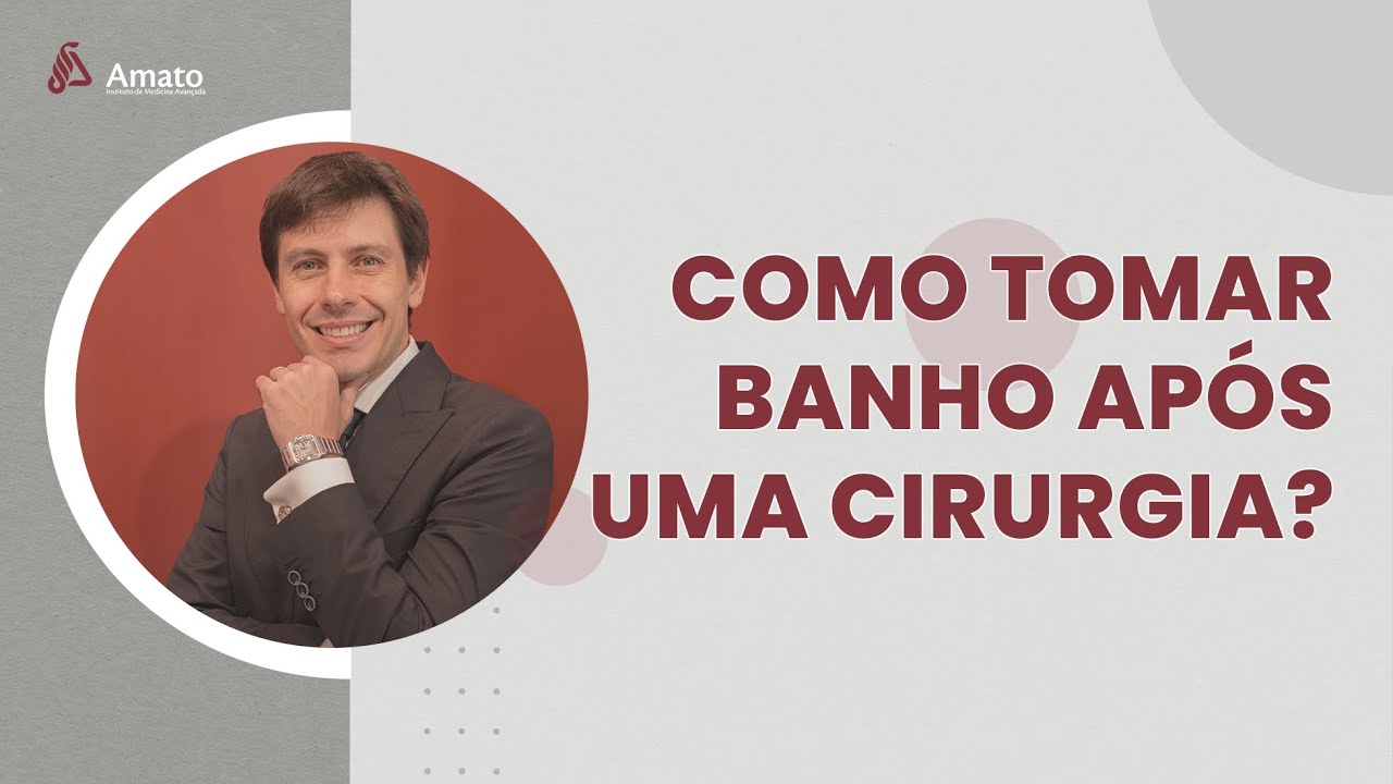 Como tomar banho após uma Cirurgia?