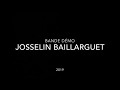 Josselin BAILLARGUET bande démo 2019