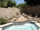 Natural Rock Waterfall