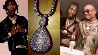 Check Out Offset's $100,000 Raindrop Chain
