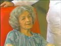 segmento de uno de los programas de tele-coqu� donde se presenta el caso de la cantante laura elena, rescatada de la calle por ruth fern�ndez.