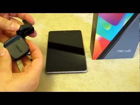 Google Nexus 7 - Charger details - Power requirements if using an alternative charger.