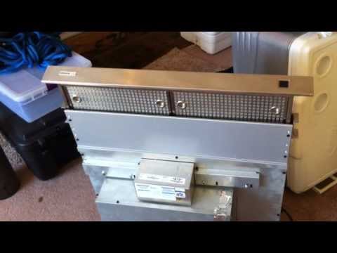 how to install downdraft range vent