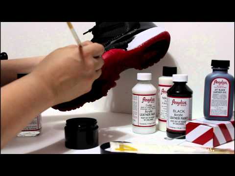 how to dye jordan 11
