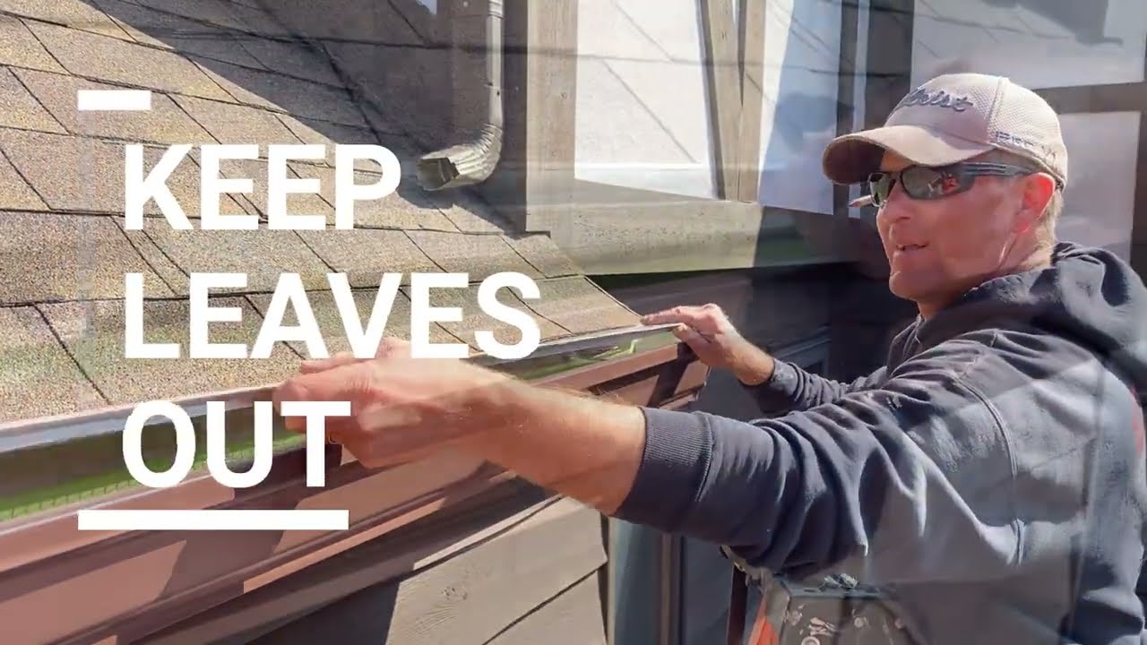 Gutter Guard Installation with Roofs By Rodger