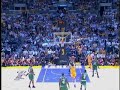 Jordan Farmar Leaps and Hits a Three at the Buzzer