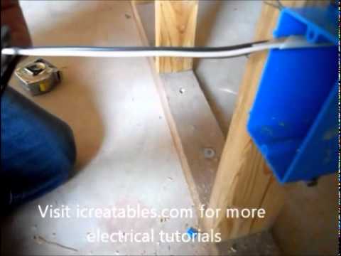 how to properly run electrical wire