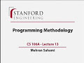 Lecture 13 | Programming Methodology