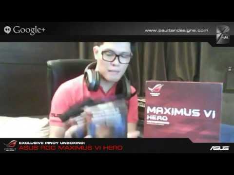 Exlusive Live Pinoy Unboxing: Asus ROG Maximus VI HERO