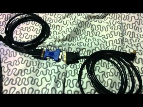 how to set vga to tv
