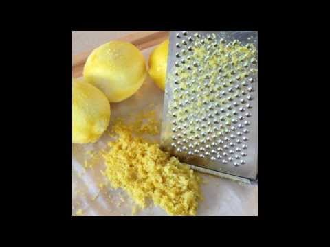 how to make lemon zest