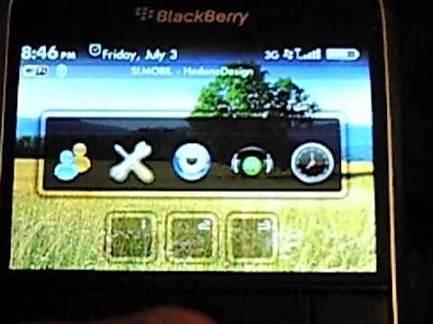 Premium HD FutureX Theme For BlackBerry YouTube Preview Image
