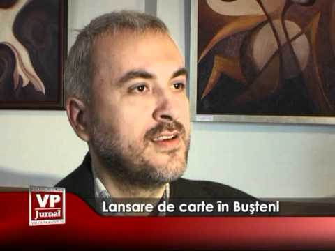 Lansare de carte în Buşteni