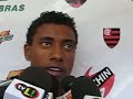 FlamenGol.com - Entrevista coletiva do Kléberson parte 1