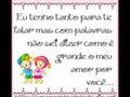 voc� me enfeiti�ou.........