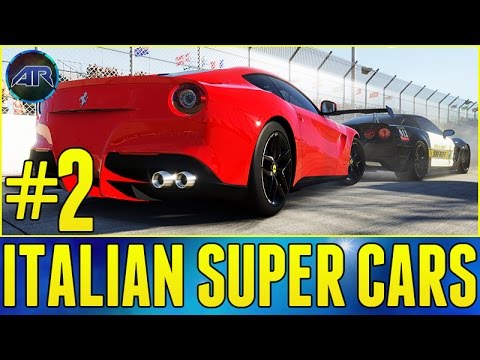 Forza 5 : Top Gear Challenge - ITALIAN SUPERCARS VS POLICE (Part 2)