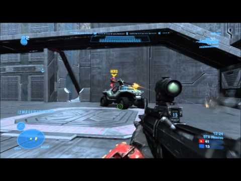 Halo Reach Multiplayer - In game 14 of my epic Big Team Battle multiplayer games, I play on Asphalt again for more heavies action. In this one, I fight a team of noobs who just rush ...