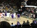 Tony Davis shooting 2 foul shots and UCF Student Section
