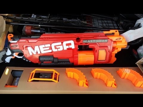 NERF MEGA MASTODON!! The Biggest Nerf 