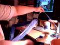 YouTube - Winding Malabrigo Yarn with Vintage Swift