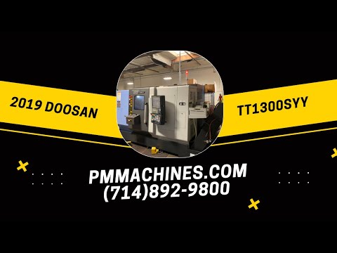 2019 DOOSAN PUMA TT1300SYY CNC Lathes | PM Machines (1)