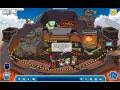 Club Penguin Fire Dojo  ( volcano room for members)