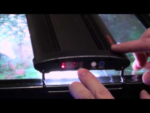 how to set aquarium light timer