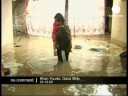 Floods in the Gaza Strip after heavy rainfall.