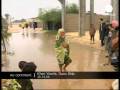 Floods in the Gaza Strip after heavy rainfall.