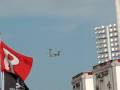 2008-10-19 | V-22 Osprey Flyover at Navy vs Rutgers Football Game 2008 ~> Although not as stimulating as seeing and hearing a couple of jets thundering overhead, this is very cool -- especially ... ()