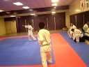 Yunino kata  cinta amarilla avansado karate do