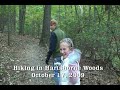 Hiking In Hartshorne Woods, Middletown, NJ