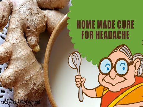 how to cure migraine at home