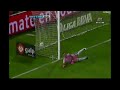 gol de tiro libre de xavi capitan del barça!!!