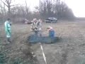 4th annual Day in the Dirt, bedliner sledding