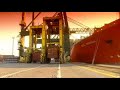 Containers in the Port of Antwerp