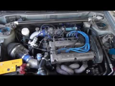 1995 Mitsubishi Evolution 3 4g63t, tuned by Cyber- coolant hose replacement