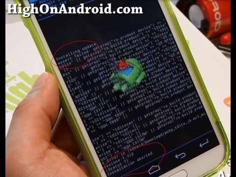 How To Fix Status 7 Error with CWM Recovery on Rooted Android!