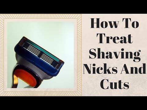 how to treat shaving cuts