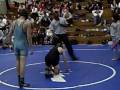 Jeff Swope Semi Final Victory at Speigal Invitational Tournament at 130 lbs, January 2009