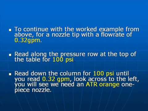 Calibration of Airblast Sprayers for Vineyards. Part1 Selecting and 