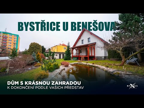 Video Prodej domu 3+1 - 124 m², pozemek 874 m², Bystřice u Benešova