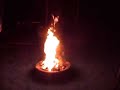 backyard fire pit continued.