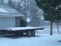 Oklahoma Sleet Storm with Thunder Storm