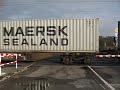 German railroad crossing