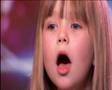 "Britains Got Talent * Connie, 6, WOWs Simon Cowell !!!"