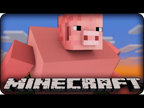 Minecraft Mods - PIG GODZILLA IN MINECRAFT DESTROYS CITY?? ! ( Pigzilla Meteor Mod Showcase)